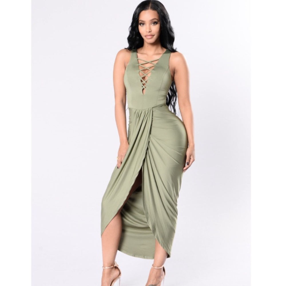 Fashion Nova “Tell it like it is dress”